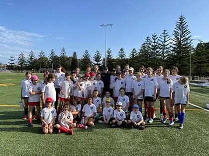 Feature – Kyah reignites her All Girls Football Clinics