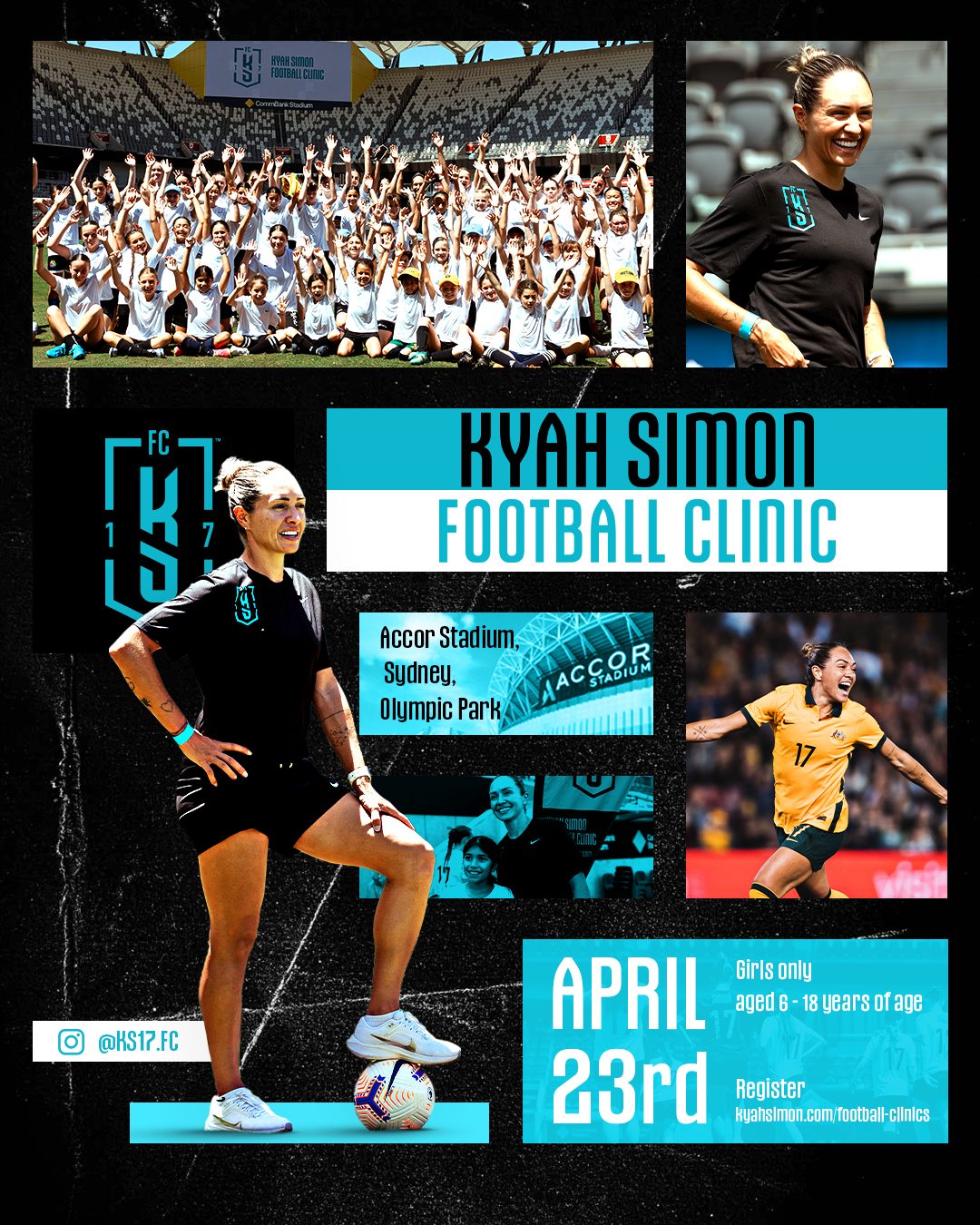 Kyah Simon’s School Holiday Clinic Kyah Simon’s School Holiday Clinic